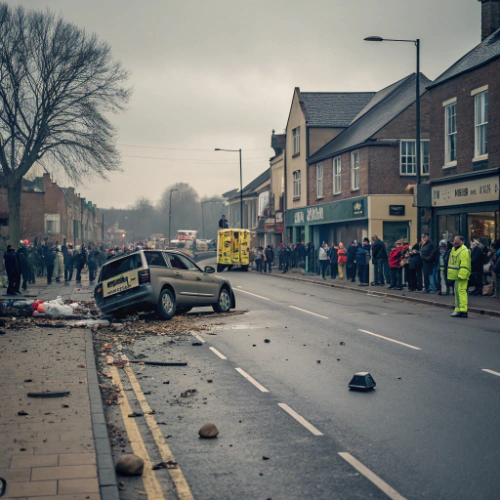 Pedestrian road accidents Oakham